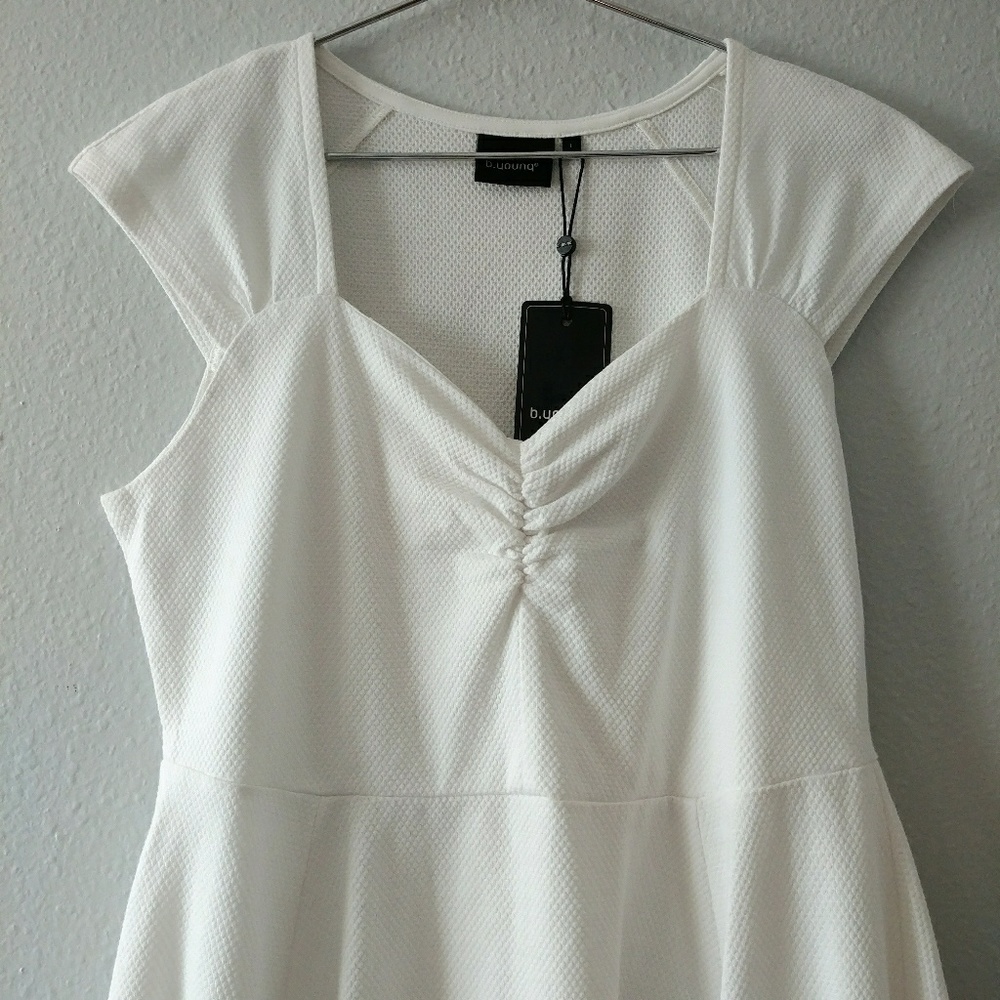 b.young sholia sweetheart cap sleeve dress - Picture 5 of 7
